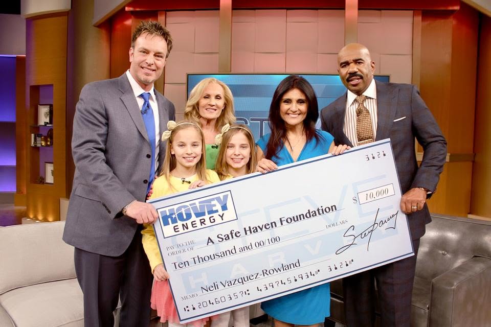 Hovey Energy Steve Harvey Show Donation