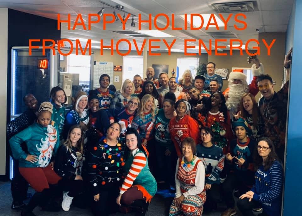 Hovey Energy Team Holiday Party